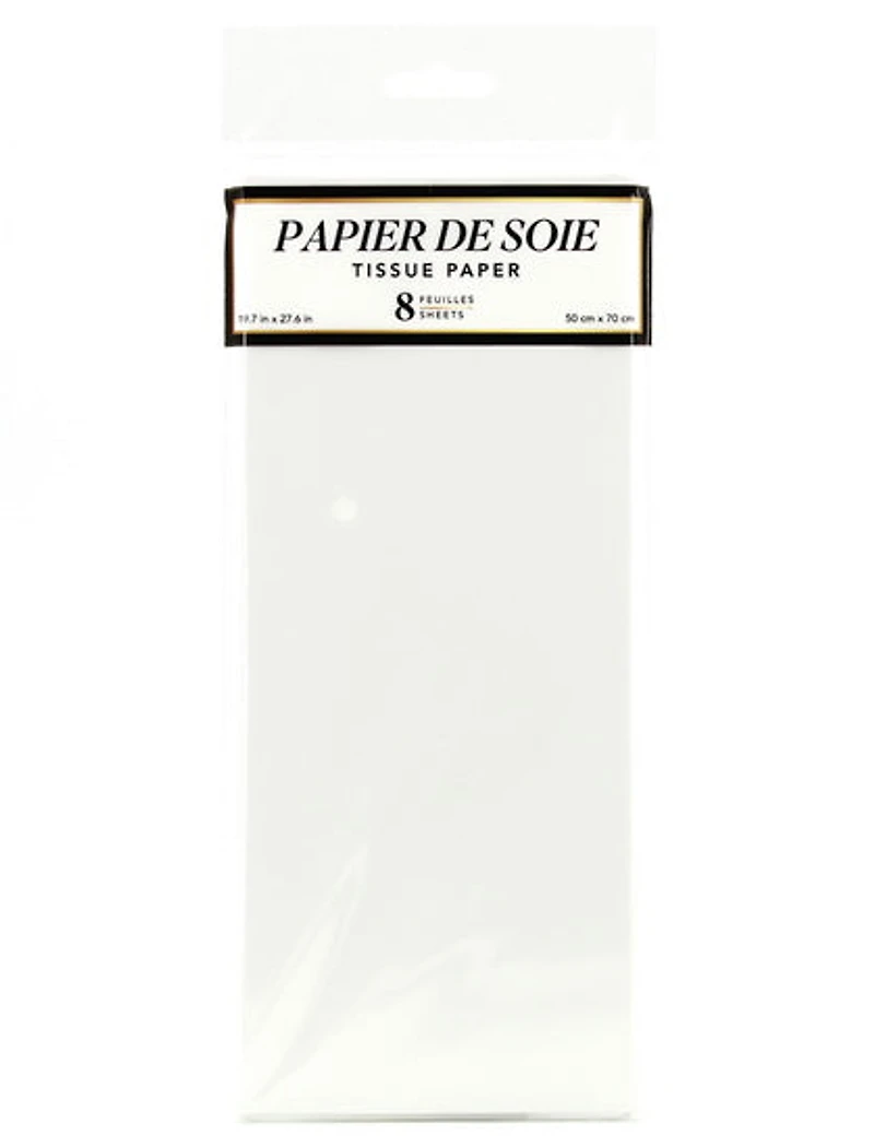 Papier de soie Blanc