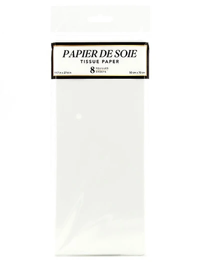 Papier de soie Blanc