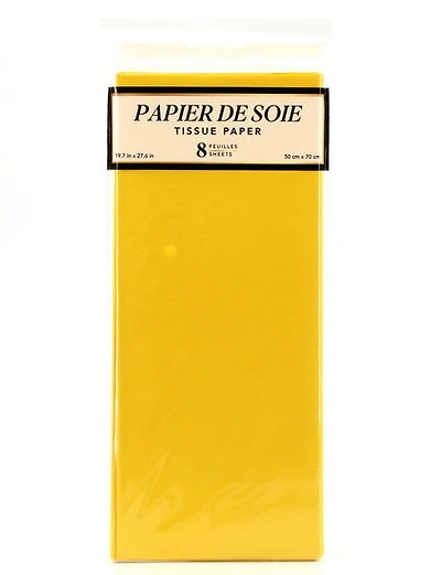 Papier de soie Jaune