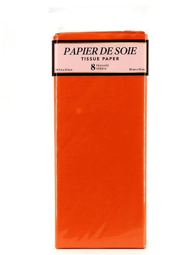 Papier de soie Orange