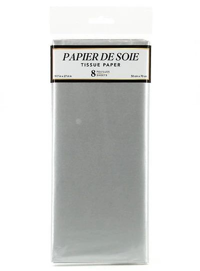 Papier de soie Argent