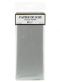 Papier de soie Argent