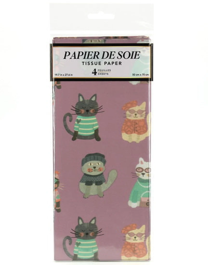 Papier de soie Chats