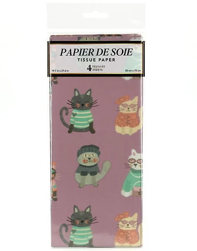 Papier de soie Chats