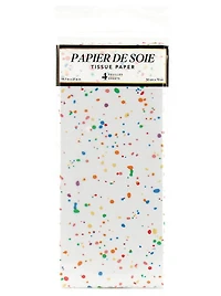 Papier de soie Éclaboussures