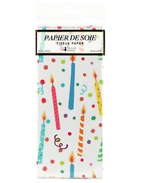 Papier de soie Bougies