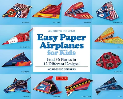 Easy Paper Airplanes for Kids Kit