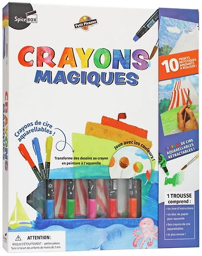 Crayons magiques Cof.