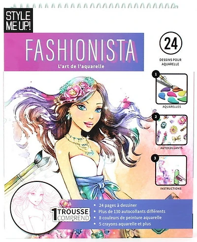 Fashionista : l'art de l'aquarelle