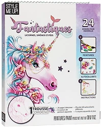 Fantastiques licornes, sirènes et fées Cof.