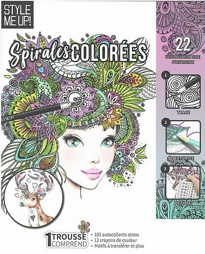 Spirales colorées Cof.