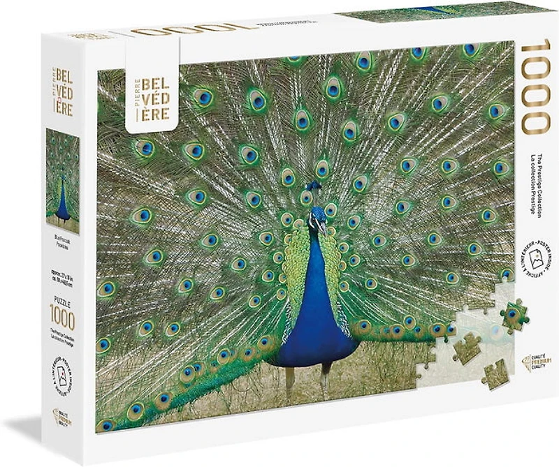 Blue peacock 1000pc