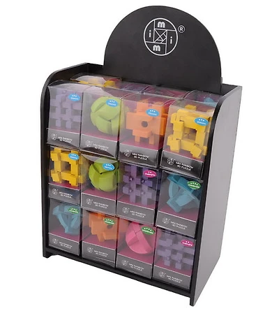 Mini 3d multicolor puzzles ast