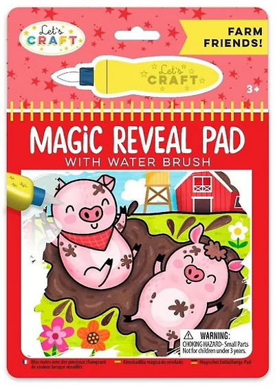 Bloc-note peinture magique les amies de la ferme