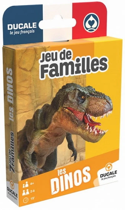 Jeu de famille dinosaures ecopack