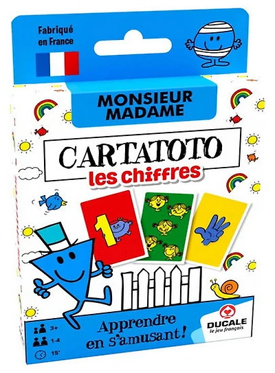 Cartatoto chiffre Monsieur Madame