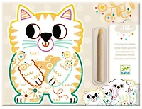 Colour Reveal Pictures - Familiar Animals