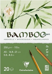 Bamboo Watercolour Pad - 5.8 X 8.3 INCHES