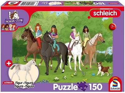 Promenade à cheval 150 mcx avec figurine Schleich
