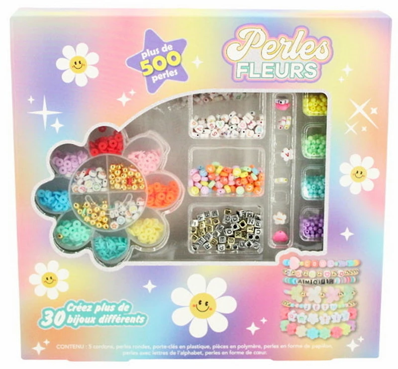 Jewelry DIY Kit Flower - 500pcs