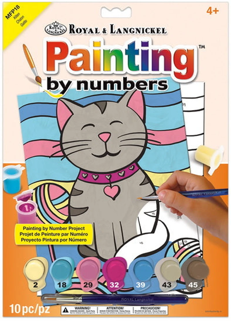 Peinture à numéro Chaton