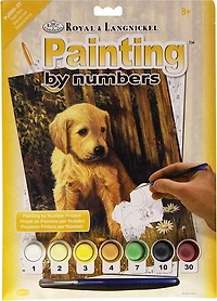 Peinture à numéro Chiot piteux