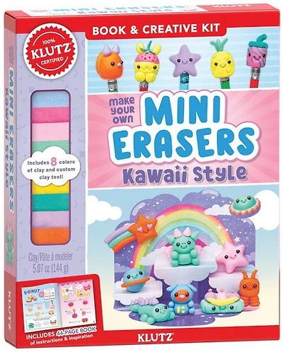 Make Your Own Mini Erasers: Kawaii Style