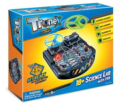 Laboratoire scientifique avec ventilateur