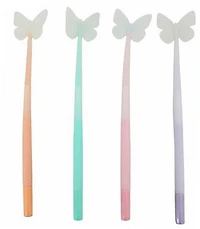 Stylo gel Papillons 4AS