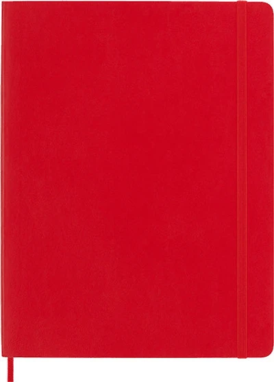 Carnet Classic ligné XL souple Rouge Moleskine