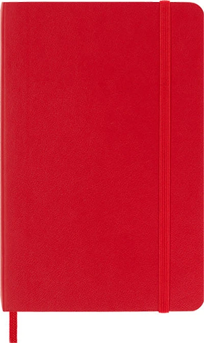 Carnet Classic ligné Poche souple Rouge Moleskine