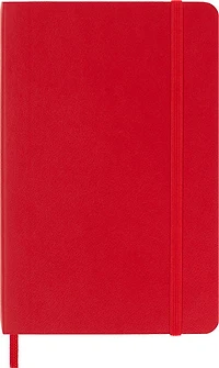 Carnet Classic ligné Poche souple Rouge Moleskine