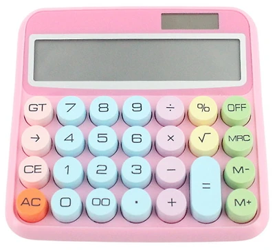 Calculatrice multicolore 4AS