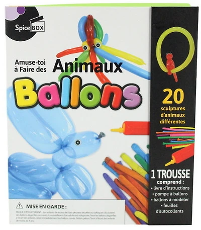 Amuse-toi à faire des animaux en ballons