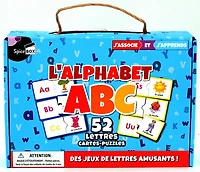L'Alphabet ABC : 52 lettres cartes-puzzles