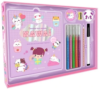 Dessine ton monde kawaii Cof.
