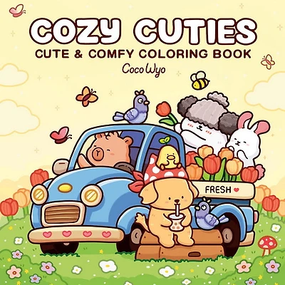 Cozy Cuties : Cute & Comfy Coloring Book