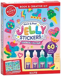 Paint & Peel Jelly Stickers: Glitter Goals!