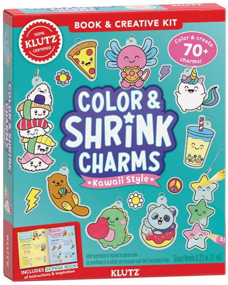 Color & Shrink Charms: Kawaii Style