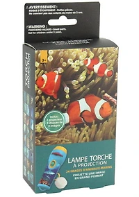 Lampe torche avec projections - Vie aquatique