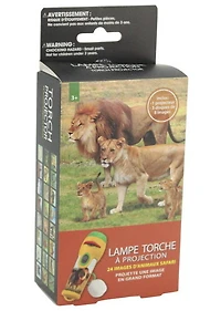 Lampe torche avec projections - Safari