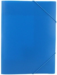 Chemise élastique poly bleu