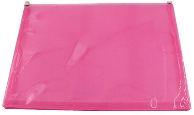 Env. à glissière format lettre rouge