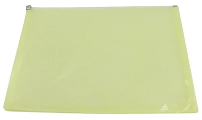 Env. à glissière format lettre jaune