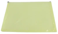 Env. à glissière format lettre jaune