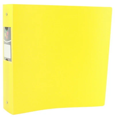 Reliure givrée 2" jaune