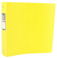 Reliure givrée 2" jaune