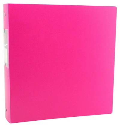 Reliure givrée 2" rose