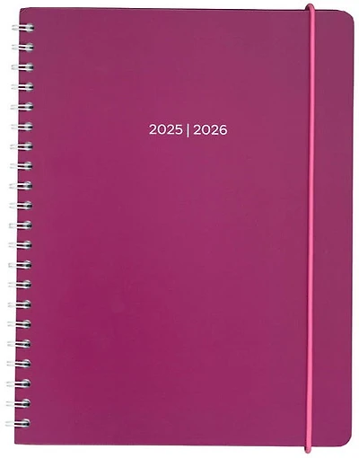 Agenda 25/26 fuchsia 1s/2p