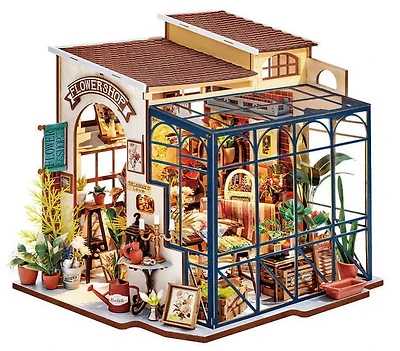 Mini maison à bricoler - Fleuriste Emilie